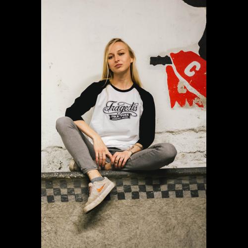 Tričko Baseball bílé unisex